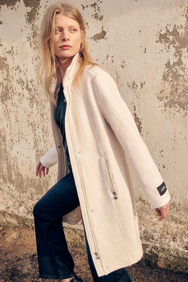 Manteau hiver shops cintré femme