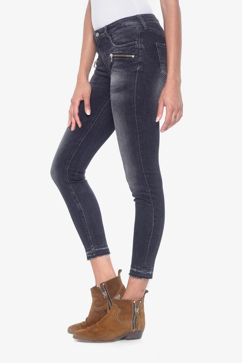 West power skinny 7/8eme jeans des Skinny Le Cerises Femme : : Jeans Temps gris & Pantalons N°1