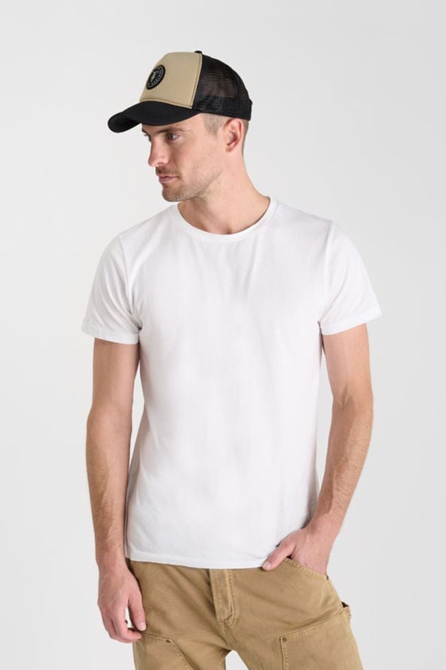 Casquette Marlo beige et noire