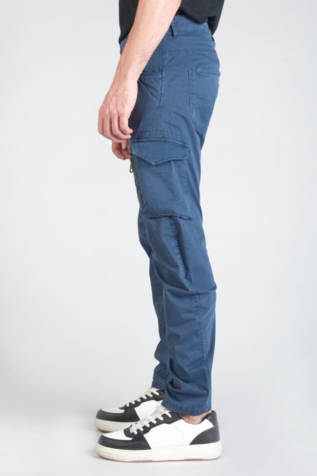 Pantalon Cargo Alban bleu