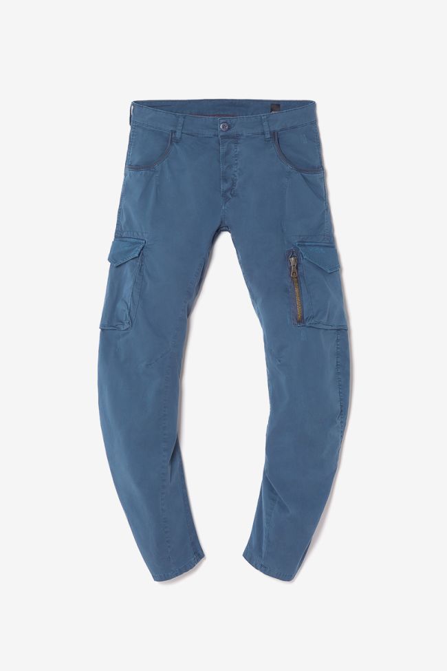 Pantalon Cargo Alban bleu