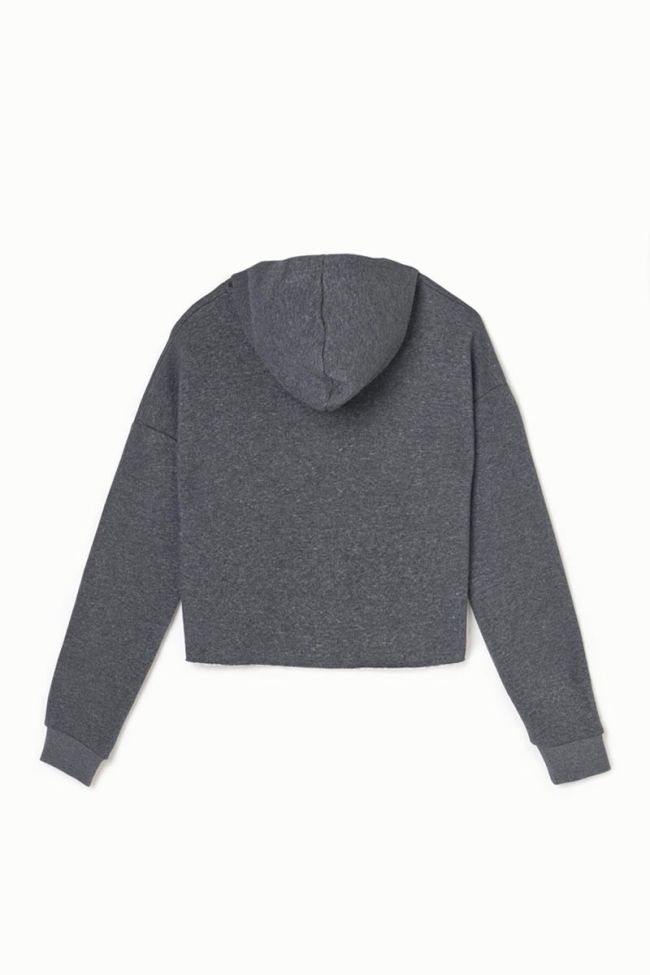 Sweat court Tiliagi gris chiné