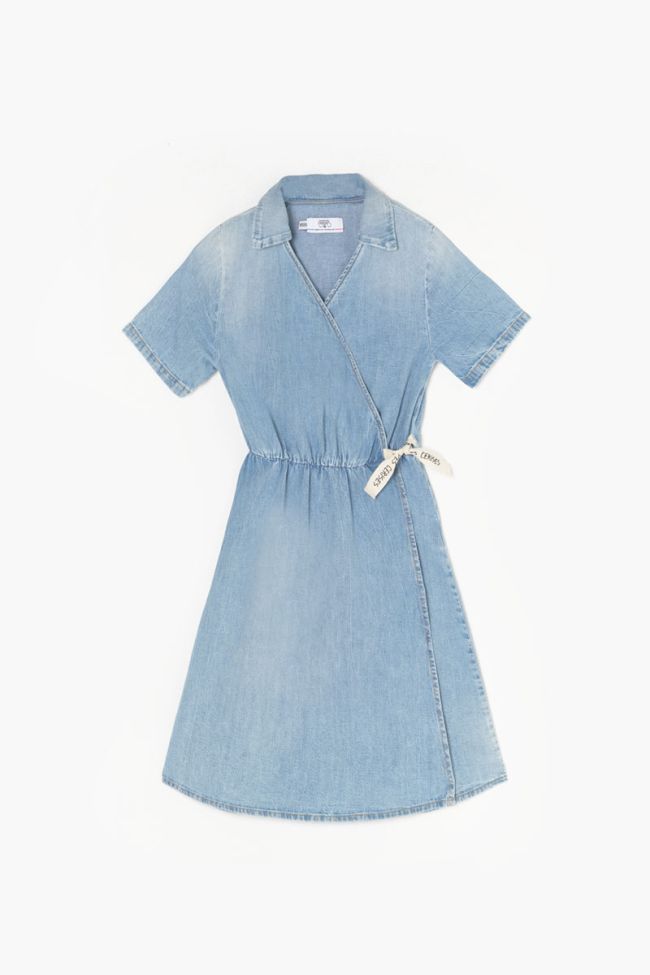 Robe Yahya en jeans bleu clair