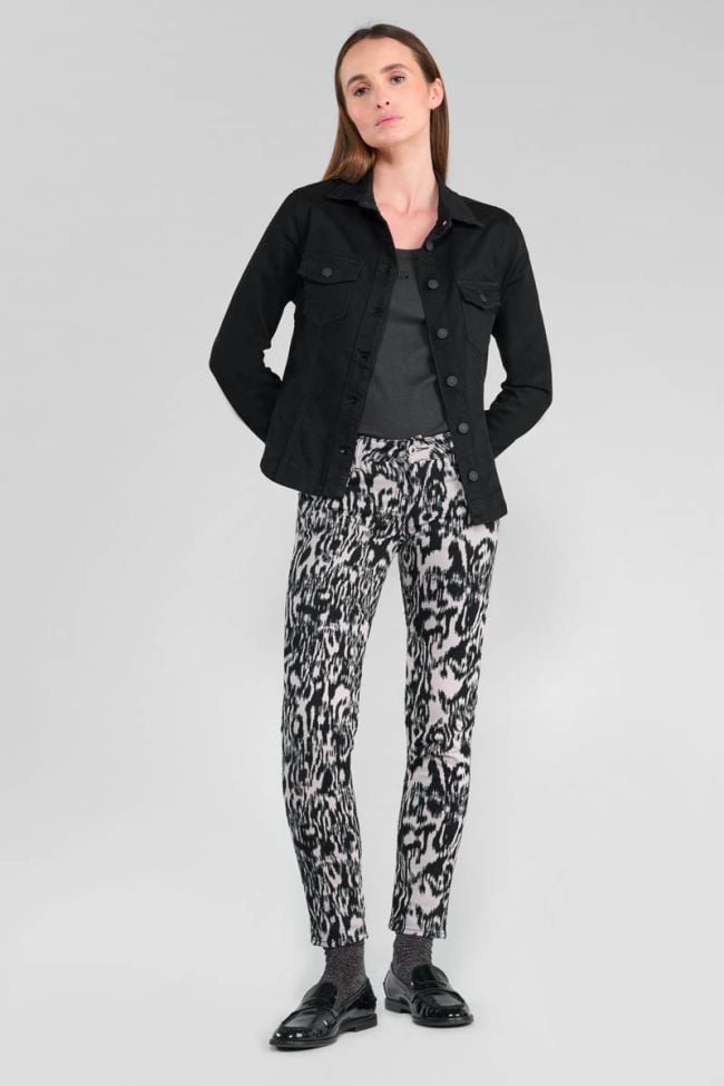 Veste en jeans Lilly noire