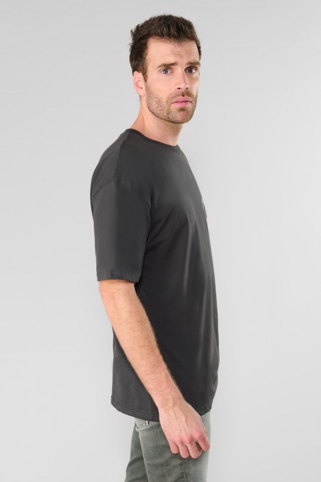 T-shirt Caldwell imprimé anthracite