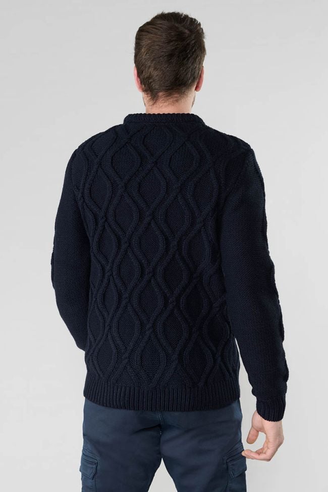 Pull Flesio bleu marine