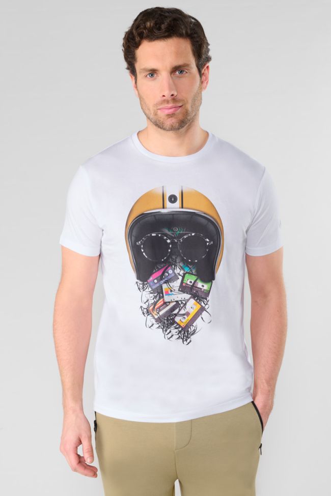 T-shirt Lebron blanc imprimé