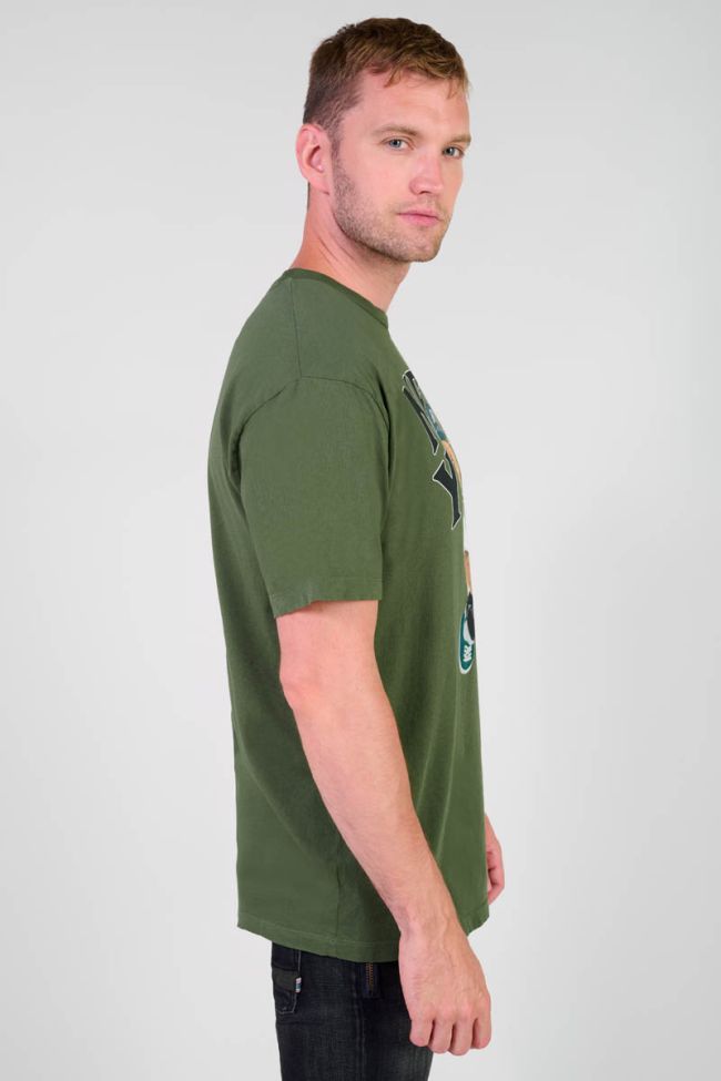 T-shirt Mab vert imprimé