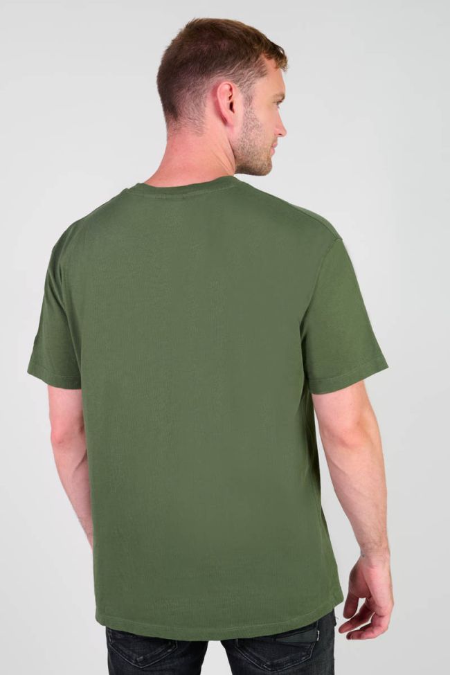 T-shirt Mab vert imprimé