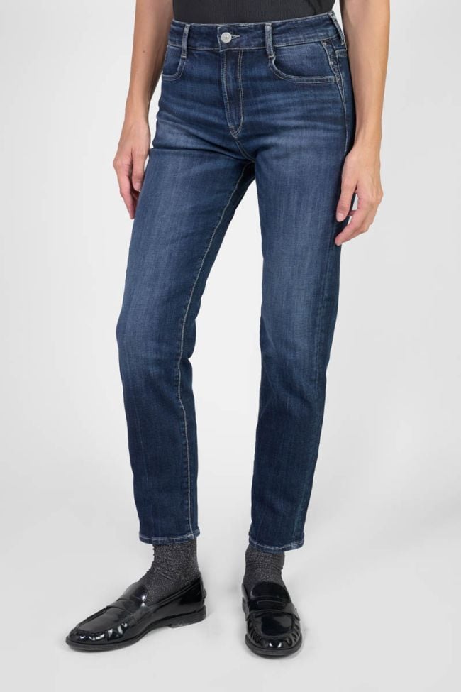 Jeans 400/17 mom Jawny taille haute 7/8ème bleu N°2