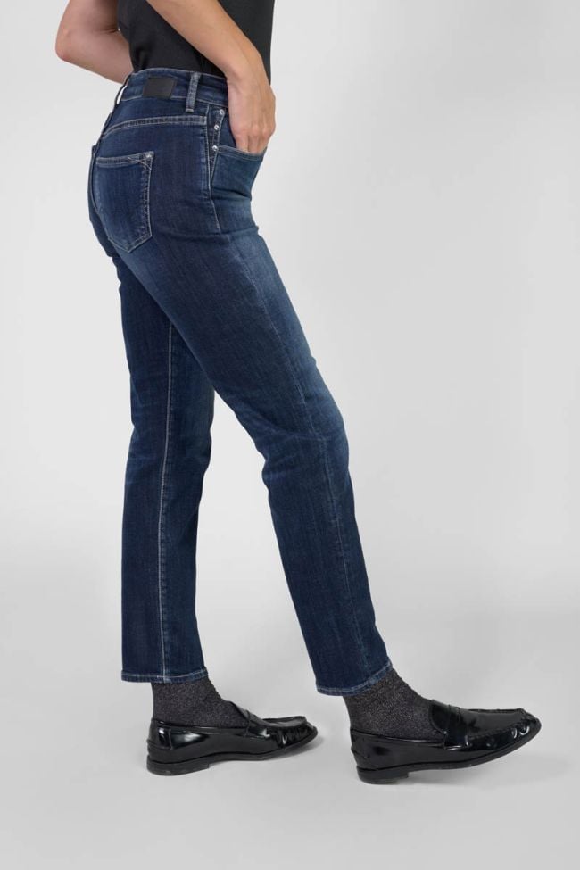 Jeans 400/17 mom Jawny taille haute 7/8ème bleu N°2