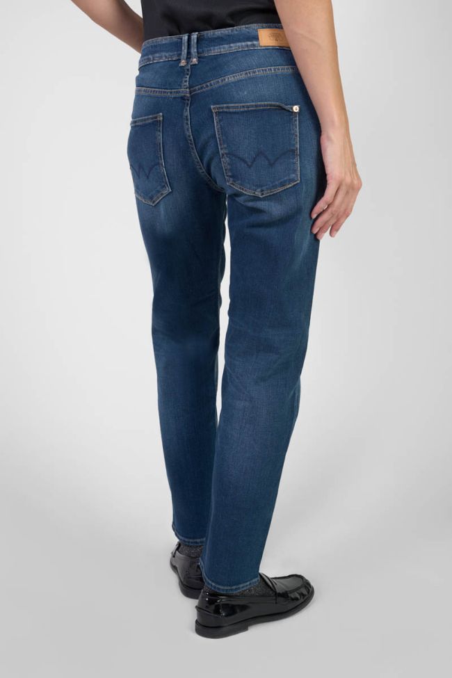 Jeans 400/18 mom Basic taille haute 7/8ème bleu N°2