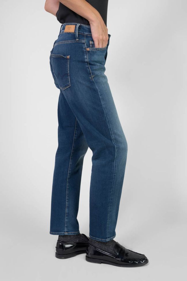 Jeans 400/18 mom Basic taille haute 7/8ème bleu N°2