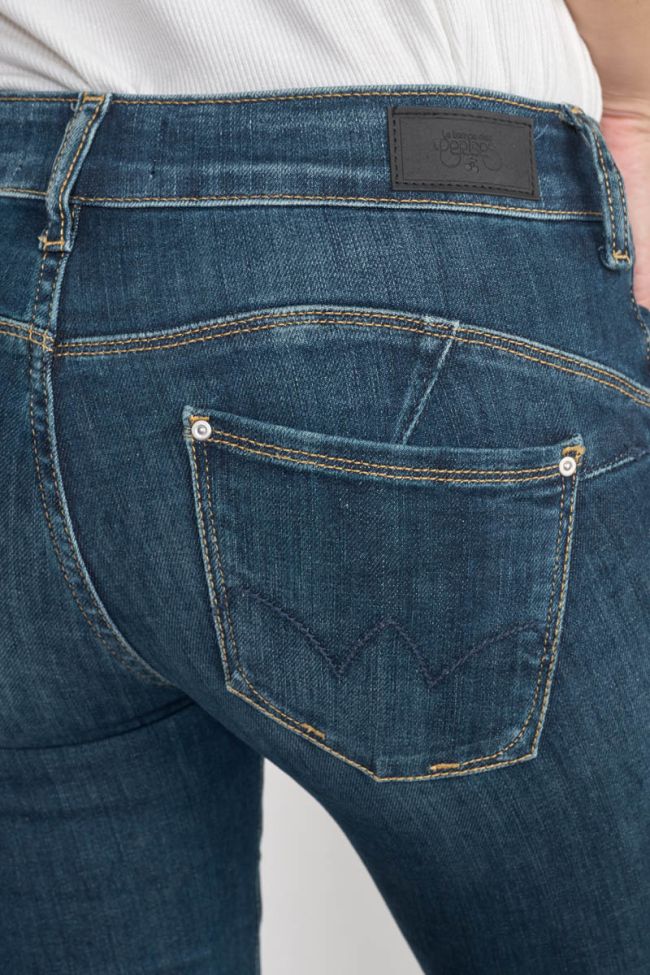 Jeans pulp slim Berly 7/8ème bleu N°1