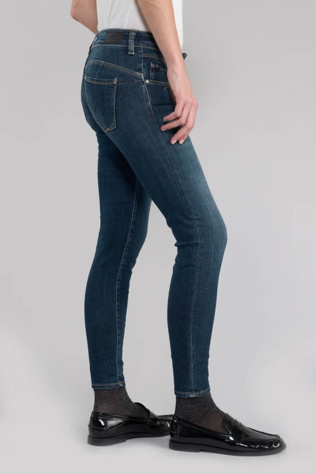 Jeans pulp slim Berly 7/8ème bleu N°1