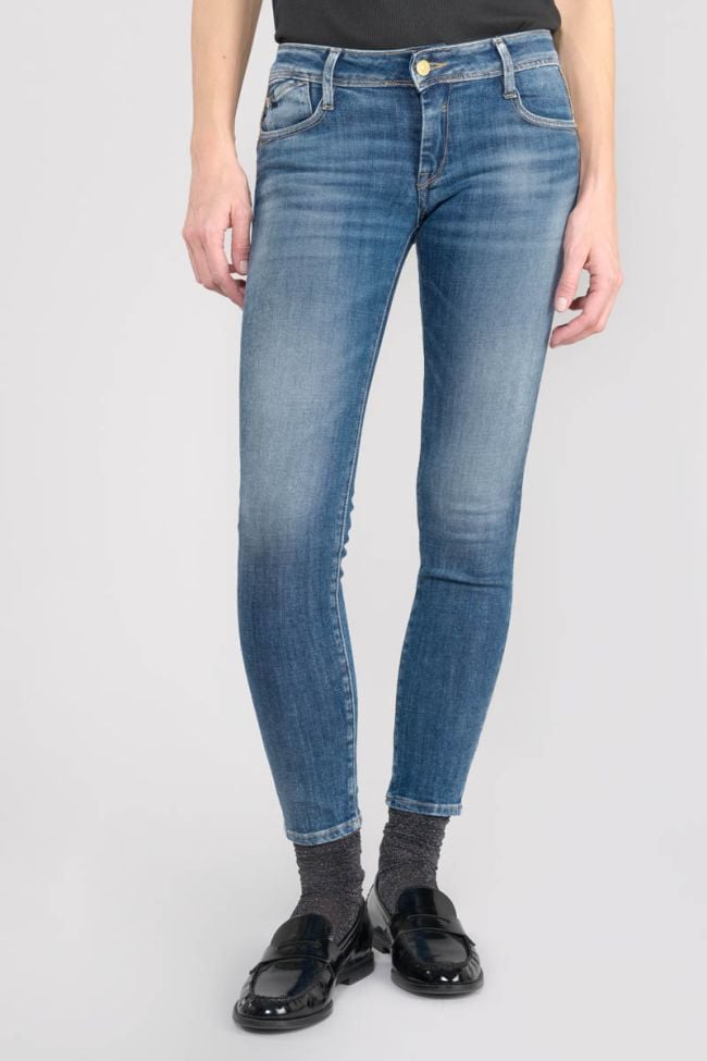 Jeans pulp slim Dafne 7/8ème bleu N°4