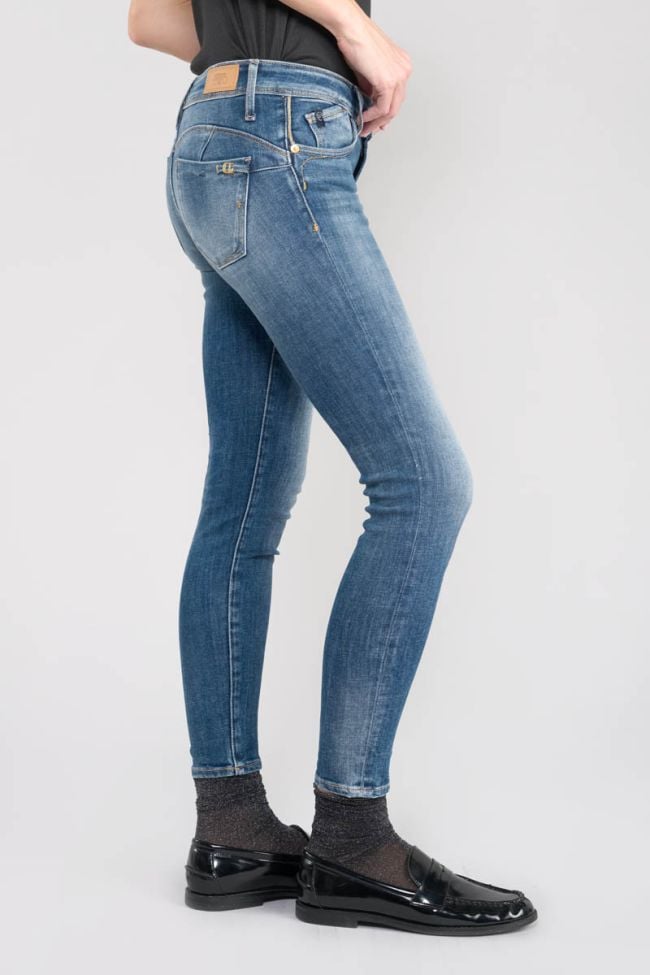 Jeans pulp slim Dafne 7/8ème bleu N°4