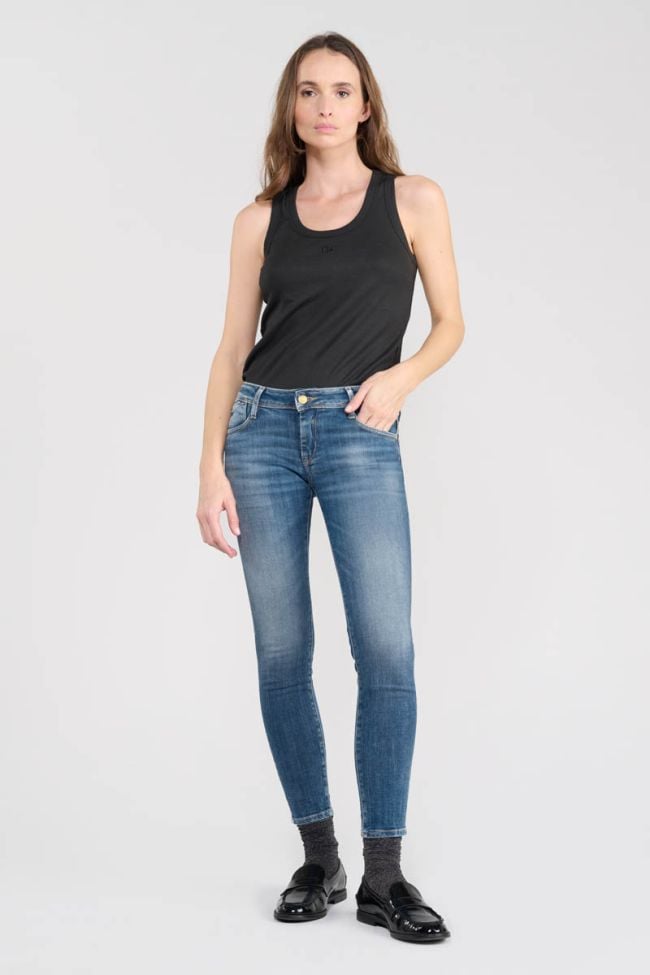 Jeans pulp slim Dafne 7/8ème bleu N°4