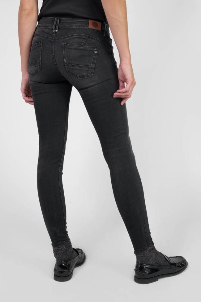 Jeans pulp slim Dalila 7/8ème noir N°1