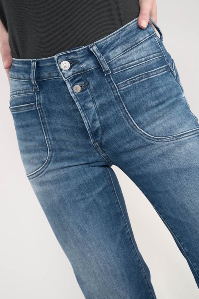 Jeans pulp flare Lie taille haute bleu N°3