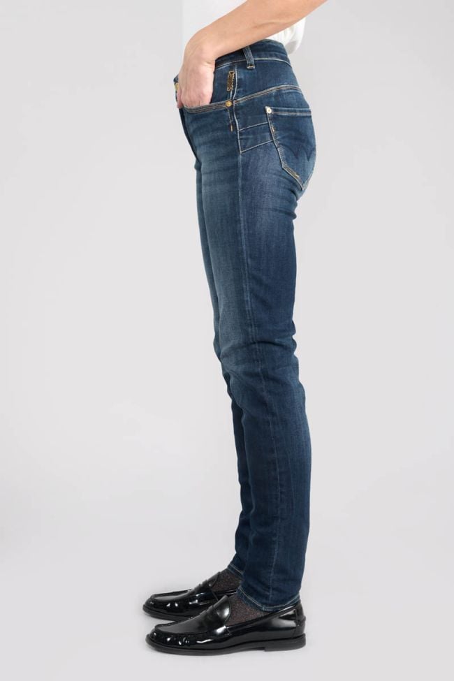 Jeans pulp slim Marita taille haute bleu N°2