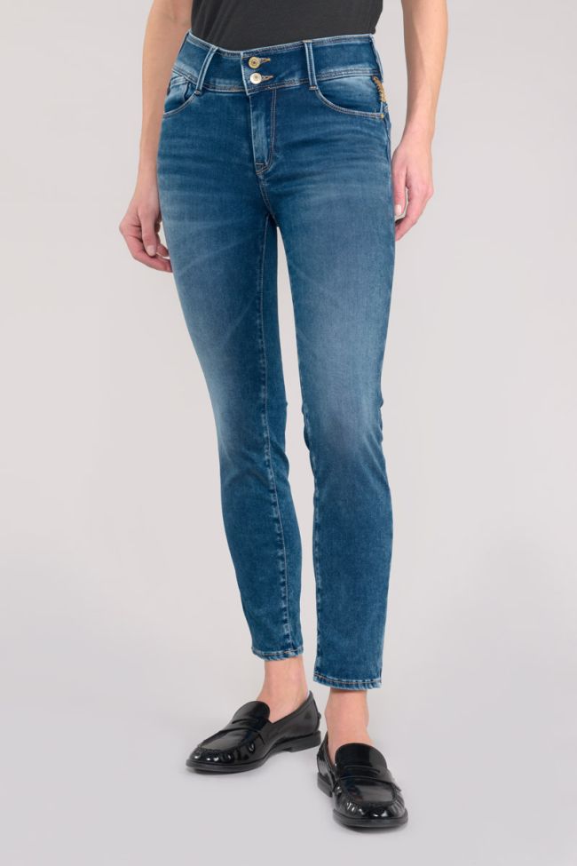 Jeans ultra pulp slim Nido taille haute 7/8ème bleu N°3