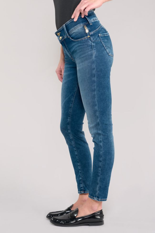 Jeans ultra pulp slim Nido taille haute 7/8ème bleu N°3