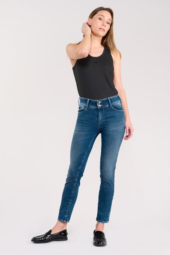 Jeans ultra pulp slim Nido taille haute 7/8ème bleu N°3