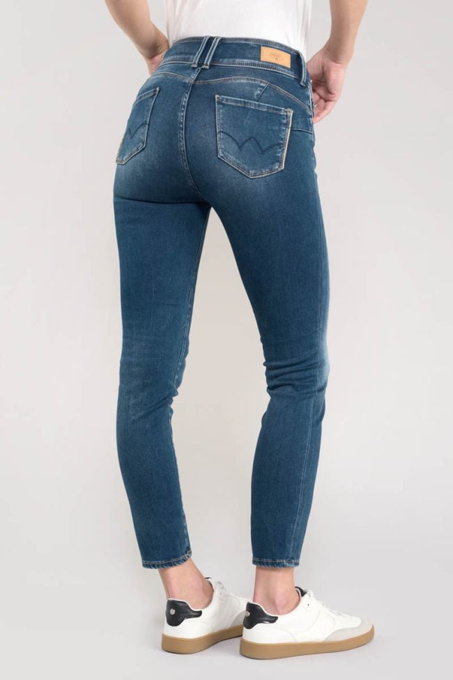 Jeans ultra pulp slim Silk taille haute 7/8ème bleu N°2