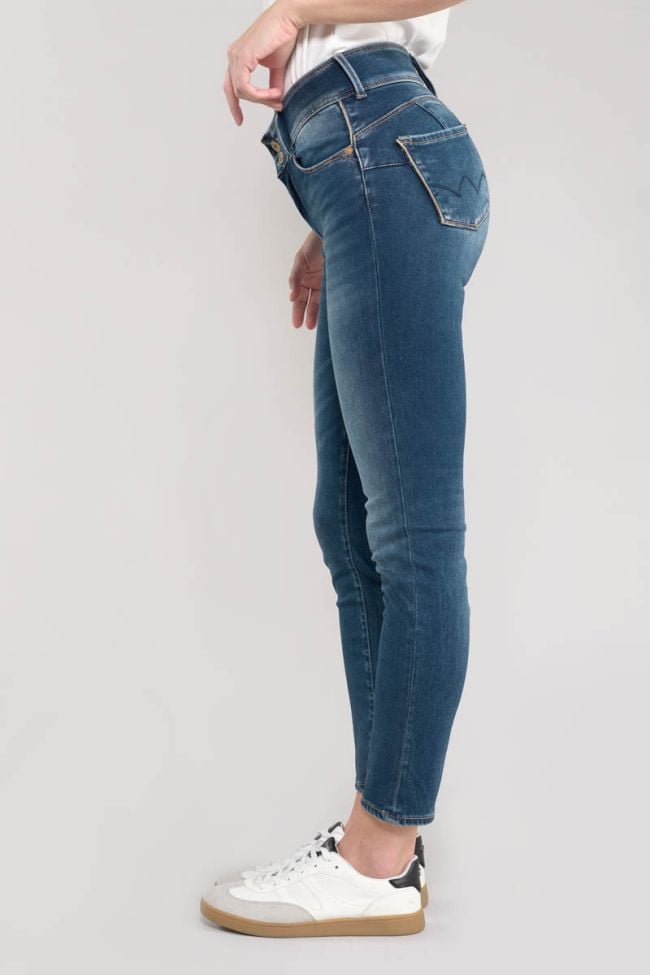 Jeans ultra pulp slim Silk taille haute 7/8ème bleu N°2