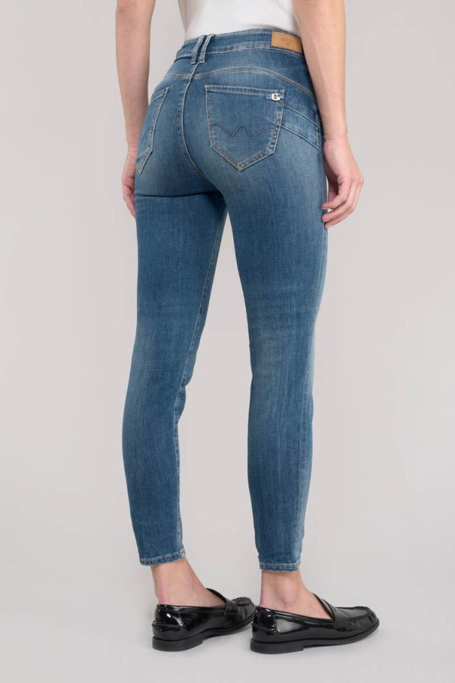 Jeans pulp slim Thiam taille haute 7/8ème bleu N°3