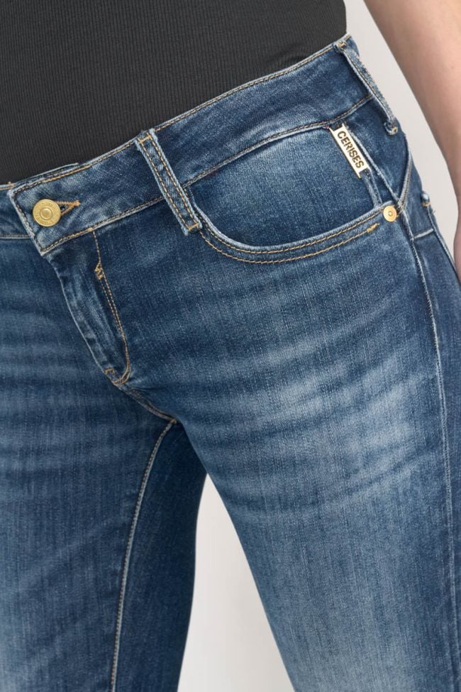 Jeans pulp slim Yipsi 7/8ème bleu N°2