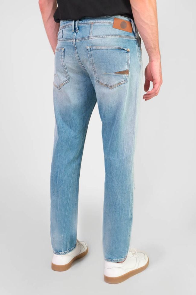 Jeans 600/17 adjusted Basic destroy bleu N°4