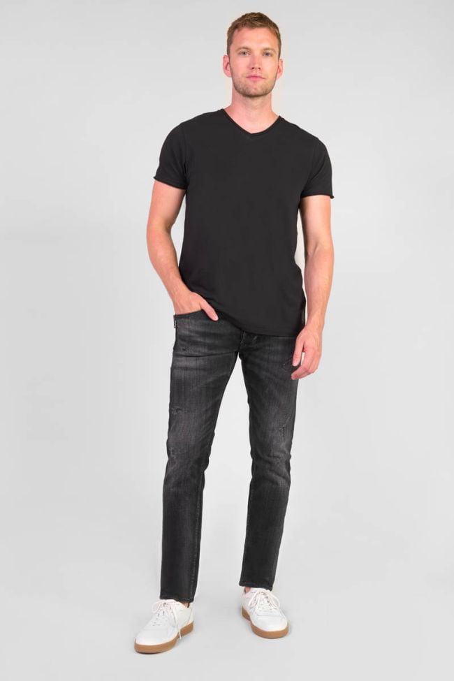 Jeans 700/11 adjusted Pawel destroy noir N°1