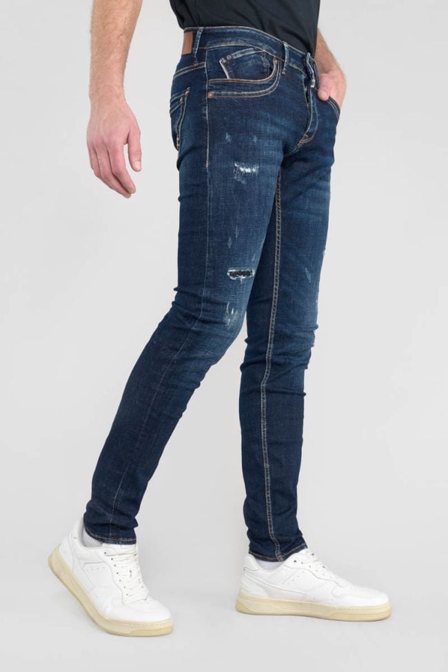 Jeans 700/11 adjusted Tiago destroy bleu N°1