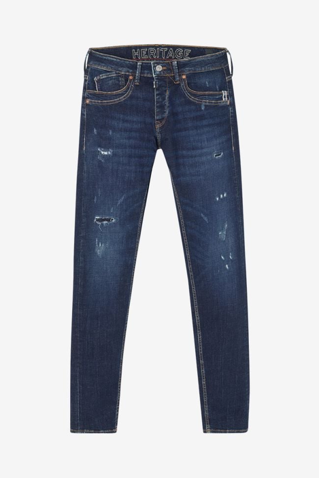 Jeans 700/11 adjusted Tiago destroy bleu N°1