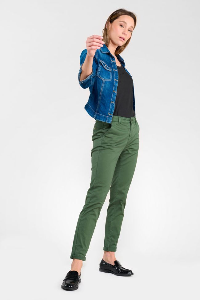 Pantalon chino Dyli6 vert