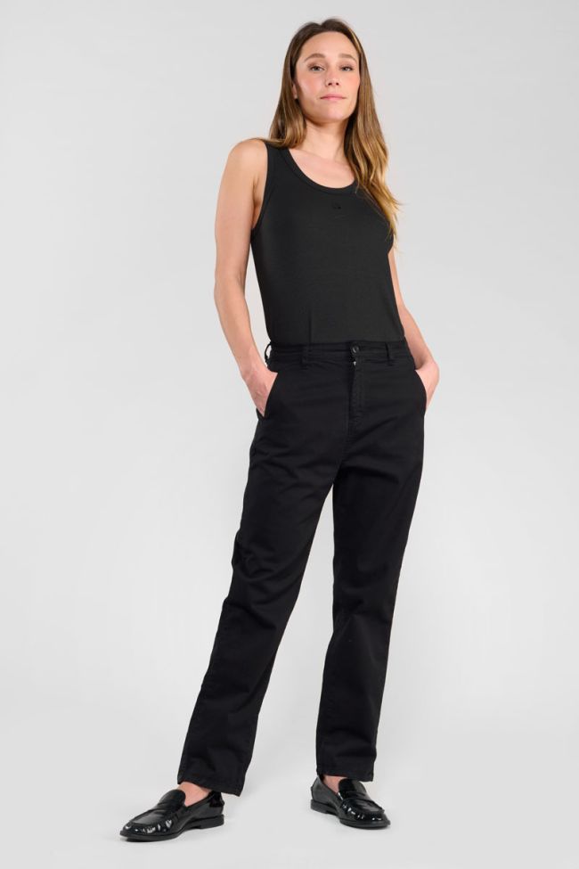 Pantalon chino Erle noir