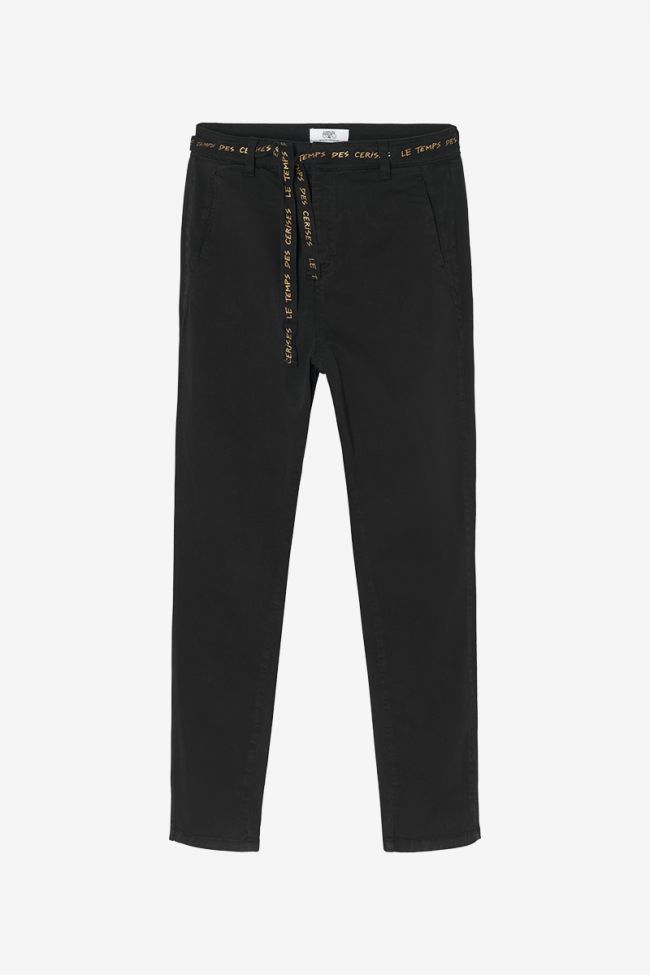 Pantalon chino Erle noir