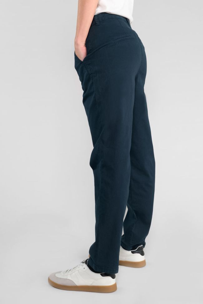 Pantalon chino Erle bleu marine