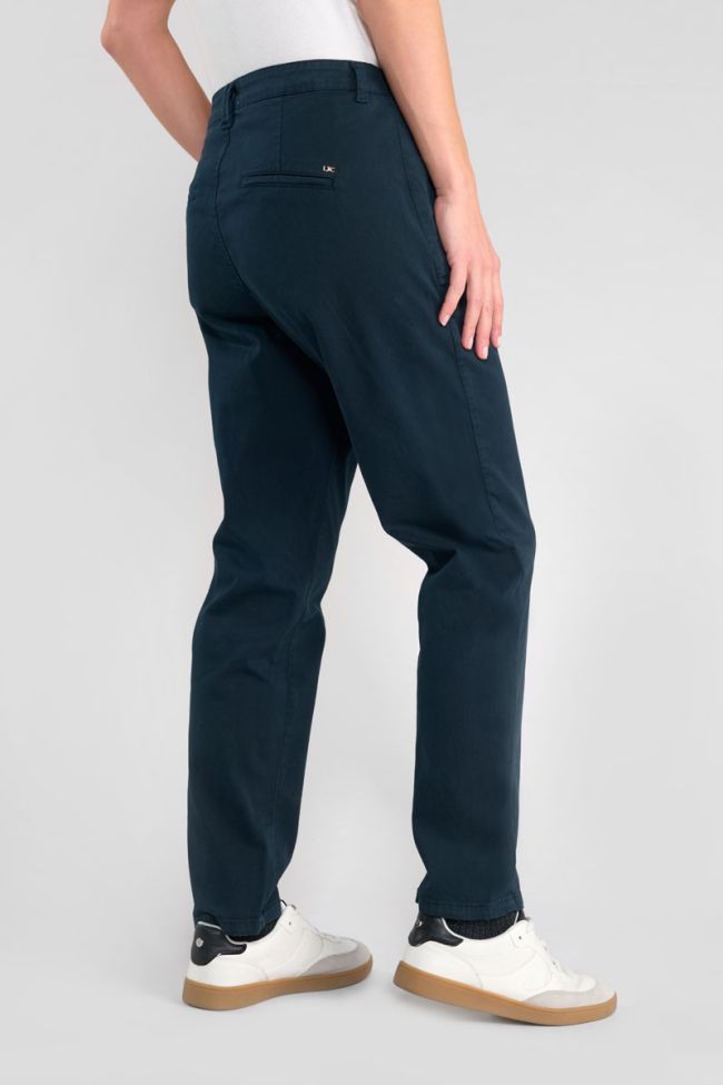 Pantalon chino Erle bleu marine