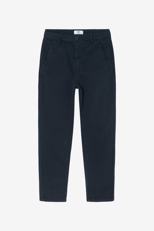 Pantalon chino Erle bleu marine